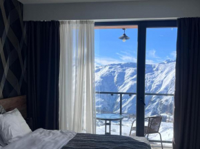 gudauri amazing mountain view